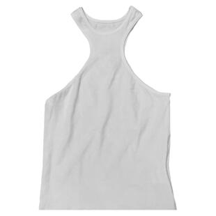 吊带背心女内搭时尚洋气时髦夏削肩工字外穿性感辣妹无袖挂脖上衣