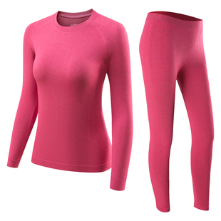 UTO悠途户外滑雪速干衣女秋冬季运动保暖内衣男套装快干衣打底衫