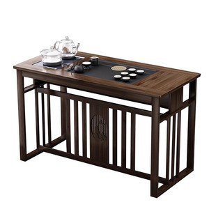 阳台茶桌椅组合新中式小户型现代家用茶几茶具套装一体办公室茶台