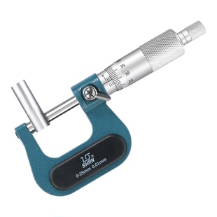 桂量外径千分尺高精度桂林卡尺防水防油带底座螺旋测微器配件