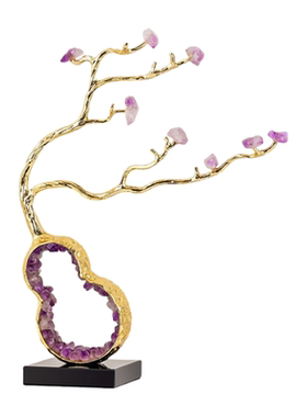 紫水晶葫芦多子多福乔迁高档礼