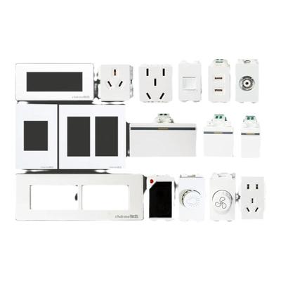 锦迈开关插座面板自由拼装功能件