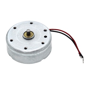 400电机迷你圆形玩具小马达直流手工DIY科技小制作3v6V电动机配件