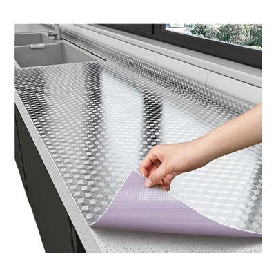 厨房防油贴纸防水防潮特厚铝箔纸