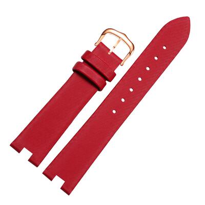 适配卡地亚白气球绢丝原装表带女