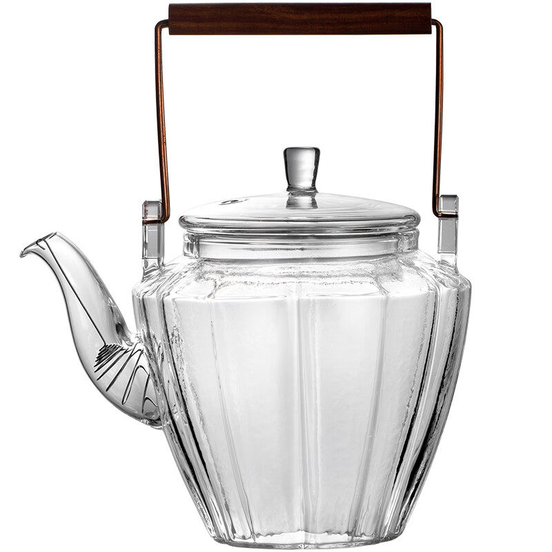 耐高温玻璃煮茶壶泡茶家用茶具套装提梁烧水壶煮茶器电陶炉泡茶壶
