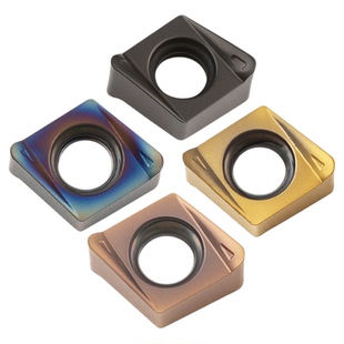 数控刀片 4NKT060308R-ML快进给铣刀片数控双面铣刀粒开粗