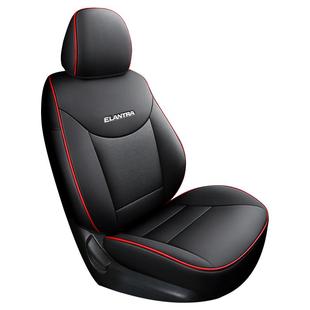 北京现代朗动专用真皮款汽车坐垫全包围座套座椅套座垫四季通用