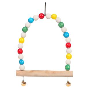 鹦鹉玩具云梯牡丹虎皮鹦鹉爬梯秋千玩具解闷自嗨鸟笼专用配件磨爪