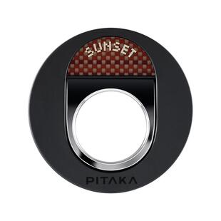 PITAKA磁吸手机支架凯夫拉指环扣适用magsafe便携轻薄芳纶纤维磁力圈懒人支架可伸缩