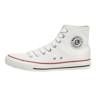 环球高帮帆布鞋男鞋子2025秋季新款爆款情侣潮流百搭休闲运动板鞋