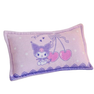 牛奶绒库洛米儿童枕套30x50cm 珊瑚绒加绒法兰绒幼儿园枕头套冬季