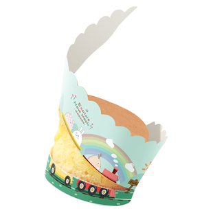 魔幻厨房蛋糕纸杯易撕烘焙小号大号耐高温烤箱纸托模具马芬杯专用