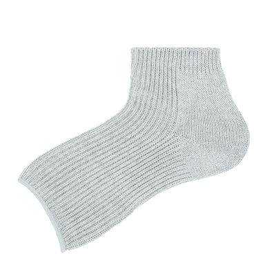 亚麻粗针半掌袜套保护双脚