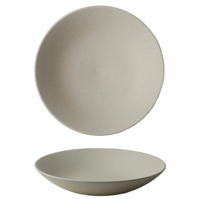 简约复古斗笠盘西餐盘意面盘深盘