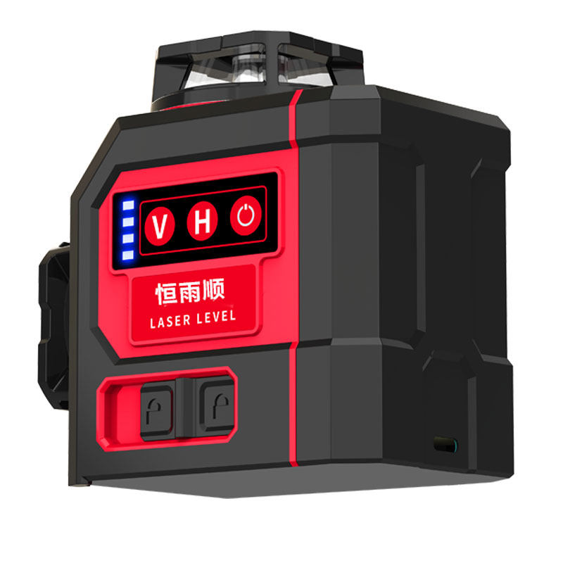 小型水平仪数显强光细线自动调平红外线激光水平仪红光超强光