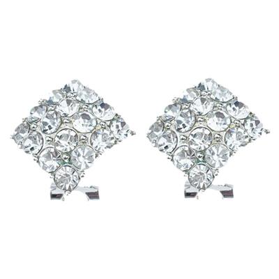 网红925银针女水钻气质百搭