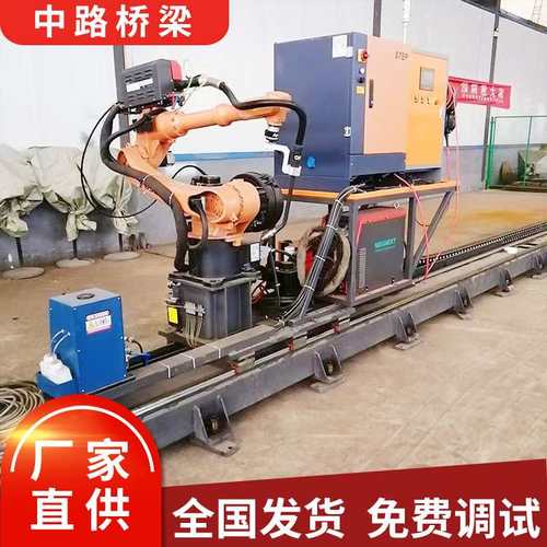龙门式盖梁自动焊接机器人 机械手自动焊 盖梁骨架焊接机器人厂家