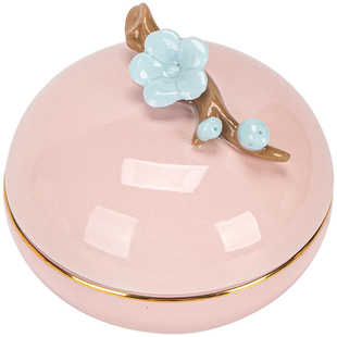 古法手工香膏春润花枝女士持久留香淡香精巧便携优雅锁香陶罐香膏