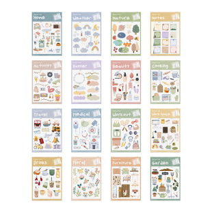 MuoMuo | 电子手帐iPad贴纸素材本免抠透明 goodnotes notability