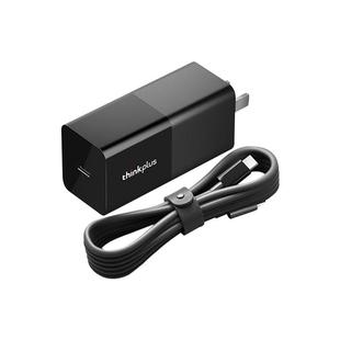 联想thinkpad笔记本电脑充电器口红电源65w氮化镓适配器Type-c线X1 X390 T480 X13 ET14 15 便携快充手机平板