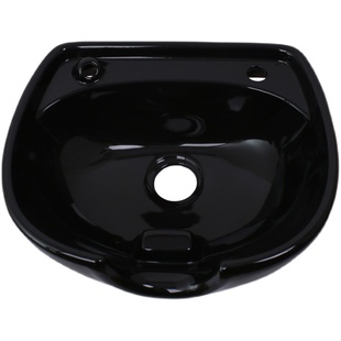 冲水床陶瓷盆洗头床配件洗头床陶瓷盆冲水盆洗头床枕头陶瓷洗头盆