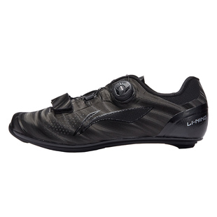 李宁骑行锁鞋公路车男硬底山地自行车竞速训练级舒适透气专业装备