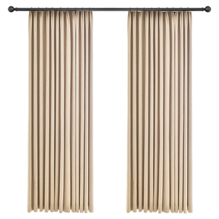 美尔耐雪尼尔高遮光窗帘2025新款卧室客厅轻奢现代简约高级感定制