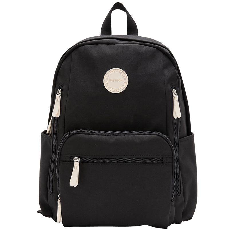 森马双肩包女多巴胺高中生背包大容量简约男生电脑包书包女大学生