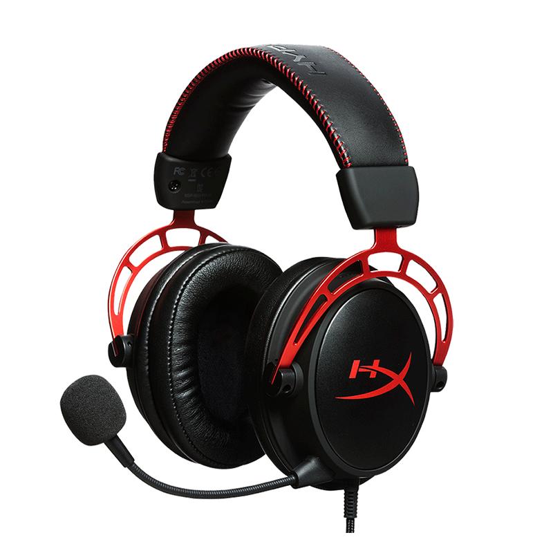 极度未知HyperX阿尔法毒刺2头戴式电竞游戏有线耳机