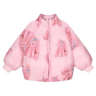 沐言同款毛怪家族|woobaby儿童羽绒服男女童24冬季800蓬95绒外套