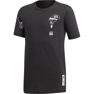 Adidas/阿迪达斯正品夏季大童亲肤舒适时尚休闲短袖DM7767