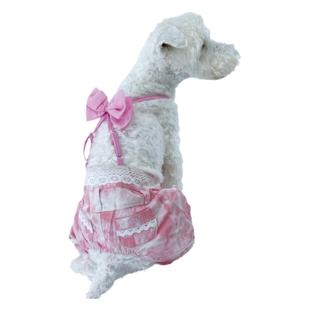 四季宠物牛仔背带裤比熊贵宾泰迪雪纳瑞小型犬带后腿纯棉狗牛仔裤