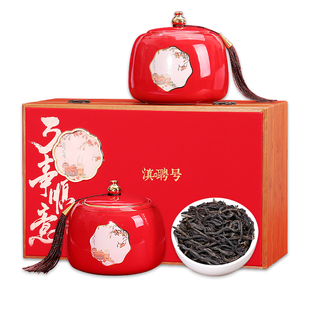 云南古树滇红茶新茶冰岛晒红万事顺意茶叶礼盒装过节送礼长辈高端