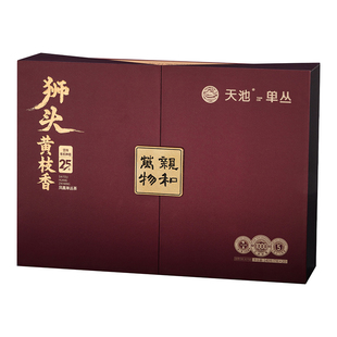天池 凤凰单丛茶单枞茶叶名枞狮头黄枝香礼盒茶礼盒长辈 亲和万物