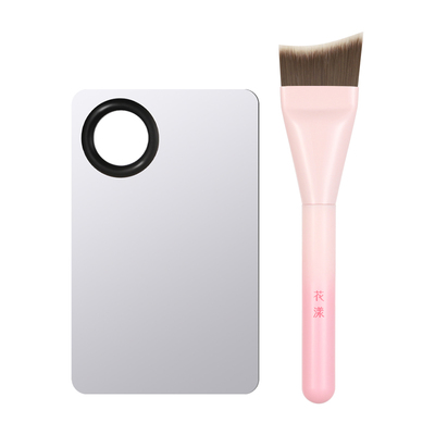 花漾蜜桃晕美人鱼粉底刷+调色板