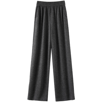 高腰通勤简约欧莎长裤休闲裤