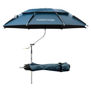 渔之源2025新款钓鱼伞三折叠钓鱼专用伞户外露营遮阳伞新型钓鱼伞