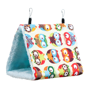 珍珠虎皮鹦鹉保暖棉窝鸟窝舒适小鸟窝牡丹吊窝吊床三角窝鸟巢挂窝