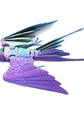 3D打印玩具模型燕子关节可动网红成品雕塑摆件手办动物装饰工艺品