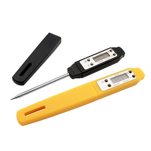 电子食品温度计探针式烧烤烤肉厨房用油炸高精准度耐温数显插入式