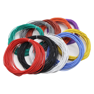 硅胶线特软耐高温软线航模线新能源镀锡铜芯30 28 24 22 18 16AWG