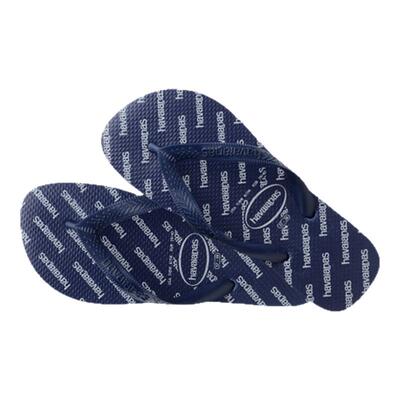 Havaianas男女同款蓝色人字拖