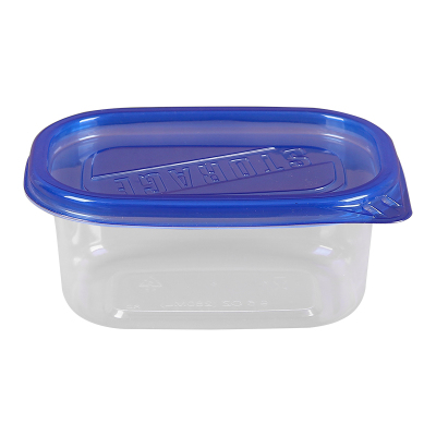 一次性水果捞盒子方形透明保鲜盒