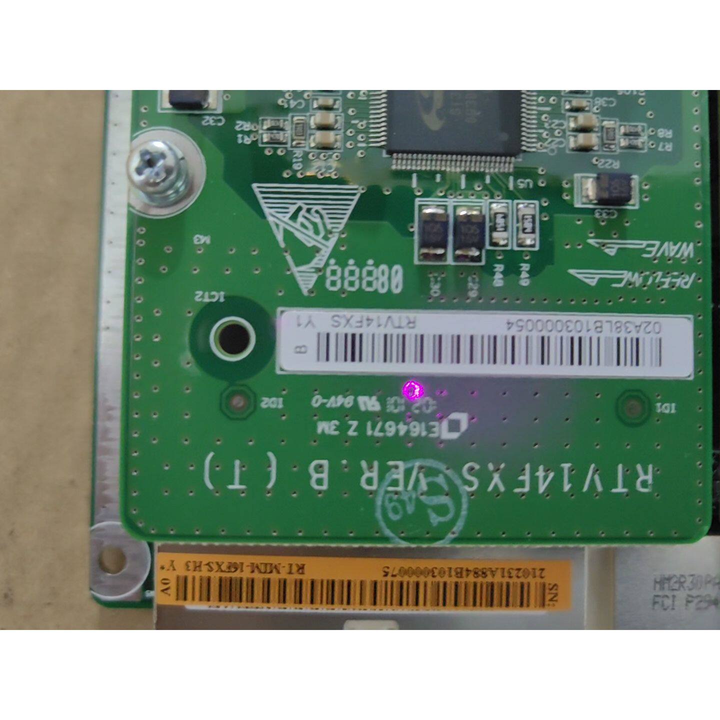 议价全新路由器语音板卡一张,16FXS,实物拍摄具体看图,全