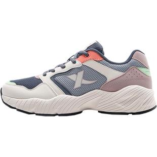 特步女鞋跑步鞋女春季官方正品休闲老爹鞋春秋网面透气运动鞋子女