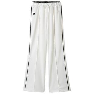 LILY BROWN2025秋冬新品MARY QUANT高腰系带运动休闲裤LWCP254012