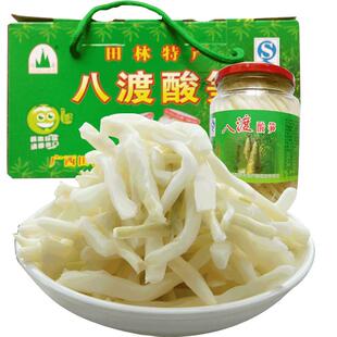 八渡酸笋丝300gX6瓶礼盒装 广西臭酸笋田林八渡笋柳州酸笋