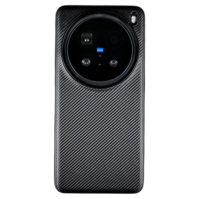 适用vivoX300系列手机壳碳纤维纹