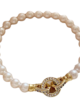 古里雅施家珍珠手链高级感